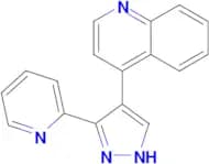 4-(3-Pyridin-2-yl-1H-pyrazol-4-yl)quinoline