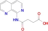 4-(1,7-Naphthyridin-8-ylamino)-4-oxobutanoic acid