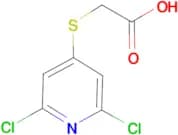 2-[(2,6-Dichloropyridin-4-yl)thio]acetic acid