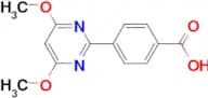 4-(4,6-Dimethoxypyrimidin-2-yl)benzoic acid