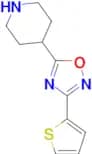 4-[3-(Thien-2-yl)-1,2,4-oxadiazol-5-yl]piperidine