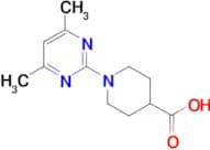 1-(4,6-Dimethylpyrimidin-2-yl)piperidine-4-carboxylic acid