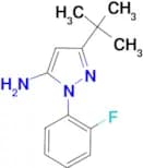 5-tert-Butyl-2-(2-fluoro-phenyl)-2H-pyrazol-3-ylamine