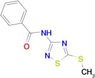 N-(5-Methylthio-1,2,4-thiadiazol-3-yl)benzamide