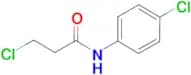 3-Chloro-N-(4-chloro-phenyl)-propionamide