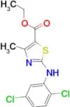 Ethyl 2-(2,5-dichloro-phenylamino)-4-methyl-thiazole-5-carboxylate