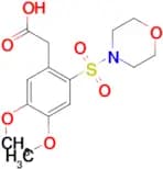 [4,5-Dimethoxy-2-(morpholine-4-sulfonyl)-phenyl]-acetic acid