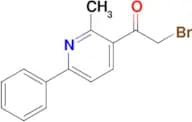 2-Bromo-1-(2-methyl-6-phenyl-pyridin-3-yl)-ethanone