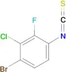 4-Bromo-3-chloro-2-fluorophenyl isothiocyanate