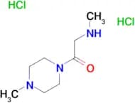 2-Methylamino-1-(4-methyl-piperazin-1-yl)-ethanone dihydrochloride
