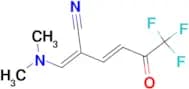 2-Dimethylaminomethylidine-6,6,6-trifluoro-5-oxohex-3-enenitrile