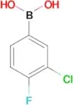 3-Chloro-4-fluorobenzeneboronic acid