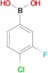 4-Chloro-3-fluorobenzeneboronic acid