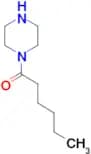 1-Hexanoyl-piperazine