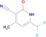 6-Difluoromethyl-2-hydroxy-4-methyl-nicotinonitrile