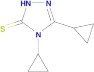 4,5-Dicyclopropyl-4H-[1,2,4]triazole-3-thiol