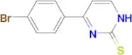 4-(4-Bromo-phenyl)-pyrimidine-2-thiol