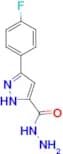 5-(4-Fluoro-phenyl)-2 H -pyrazole-3-carboxylic acid hydrazide
