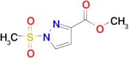 1-Methanesulfonyl-1 H -pyrazole-3-carboxylic acidmethyl ester