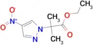 2-Methyl-2-(4-nitro-pyrazol-1-yl)-propionic acid ethyl ester