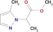 2-(5-Methyl-pyrazol-1-yl)-propionic acid methyl ester