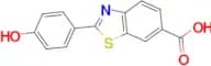 2-(4-Hydroxy-phenyl)-benzothiazole-6-carboxylic acid