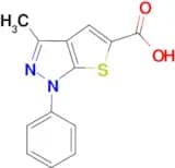 3-Methyl-1-phenyl-1 H -thieno[2,3- c ]pyrazole-5-carboxylic acid