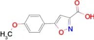 5-(4-Methoxy-phenyl)-isoxazole-3-carboxylic acid