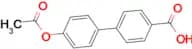 4′-Acetoxy-biphenyl-4-carboxylic acid