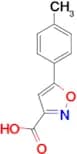 5- p -Tolyl-isoxazole-3-carboxylic acid