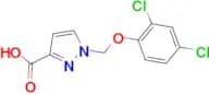 1-(2,4-Dichloro-phenoxymethyl)-1 H -pyrazole-3-carboxylic acid
