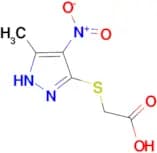 (5-Methyl-4-nitro-2 H -pyrazol-3-ylsulfanyl)-acetic acid