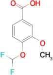 4-Difluoromethoxy-3-methoxy-benzoic acid