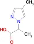 2-(4-Methyl-pyrazol-1-yl)-propionic acid