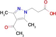 3-(4-Acetyl-3,5-dimethyl-pyrazol-1-yl)-propionic acid