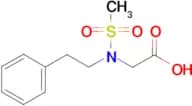(Methanesulfonyl-phenethyl-amino)-acetic acid