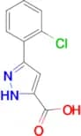 5-(2-Chloro-phenyl)-2 H -pyrazole-3-carboxylic acid