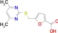 5-(4,6-Dimethyl-pyrimidin-2-ylsulfanylmethyl)-furan-2-carboxylic acid