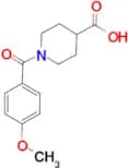 1-(4-Methoxy-benzoyl)-piperidine-4-carboxylic acid