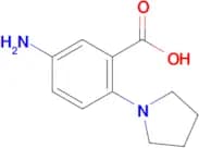 5-Amino-2-pyrrolidin-1-yl-benzoic acid
