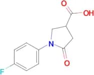 1-(4-Fluoro-phenyl)-5-oxo-pyrrolidine-3-carboxylic acid