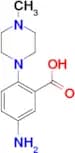 5-Amino-2-(4-methyl-piperazin-1-yl)-benzoic acid