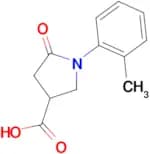 5-Oxo-1- o -tolyl-pyrrolidine-3-carboxylic acid