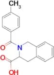 2-(4-Methyl-benzoyl)-1,2,3,4-tetrahydro-isoquinoline-3-carboxylic acid