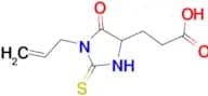 3-(1-Allyl-5-oxo-2-thioxo-imidazolidin-4-yl)-propionic acid