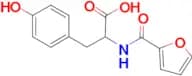 2-(Furan-2-carboxamido)-3-(4-hydroxyphenyl)propionic acid