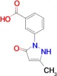 3-(3-Methyl-5-oxo-4,5-dihydro-pyrazol-1-yl)-benzoic acid