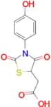 [3-(4-Hydroxy-phenyl)-2,4-dioxo-thiazolidin-5-yl]-acetic acid