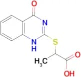 2-(4-Oxo-1,4-dihydro-quinazolin-2-ylsulfanyl)-propionic acid