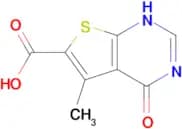 5-Methyl-4-oxo-3,4-dihydro-thieno[2,3- d ]pyrimidine-6-carboxylic acid